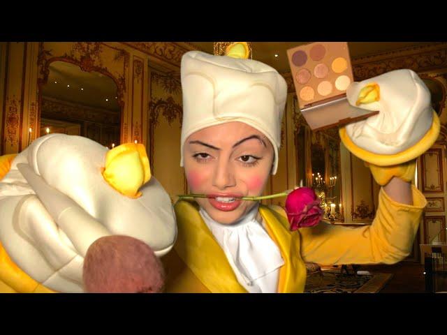 ASMR~ Lumière does your makeup (fast & aggressive) CHAOTIC personal attention ️