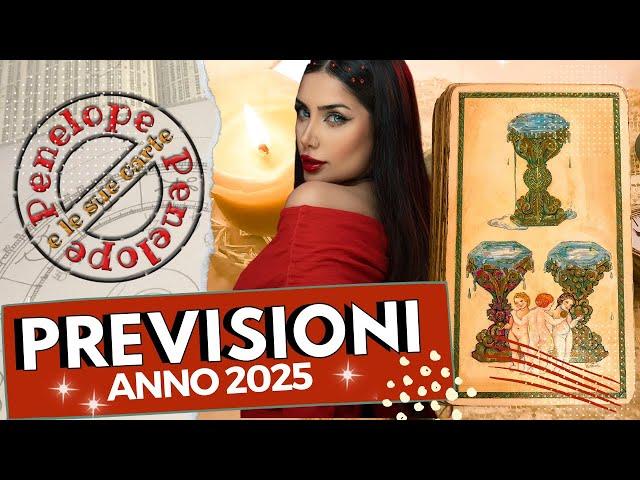 PREVISIONI 2025 • UN PRIMO SGUARDO con i TAROCCHI SUL NUOVO ANNO • 