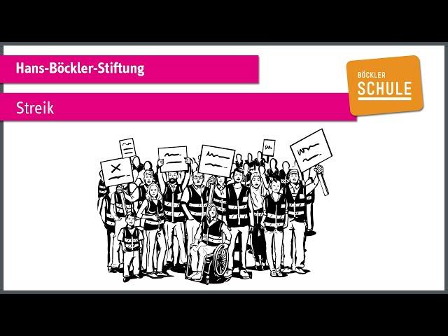 Streik einfach erklärt (explainity® Erklärvideo) - Hans-Böckler-Stiftung