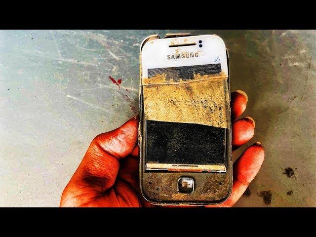 Restoration an old, broken Galaxy Y smartphone | Rebuild broken phone | Restore broken phone