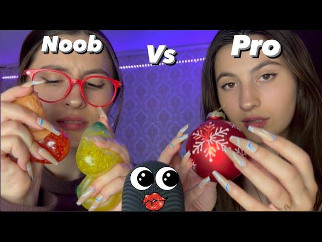 Asmr NOOB VS PRO Asmrtist BATTLE in 1 minute