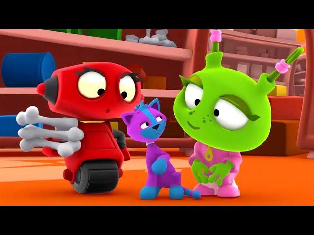 Rob The Robot | Space Kitten | Preschool Learning Videos For Kids