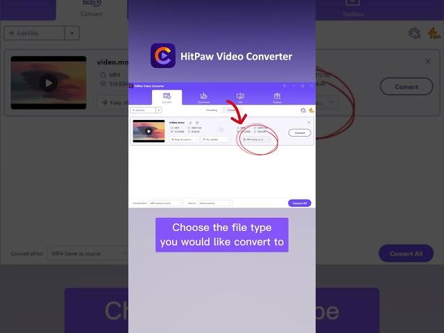 How to Convert any video to MP4 with HitPaw Video Converter?