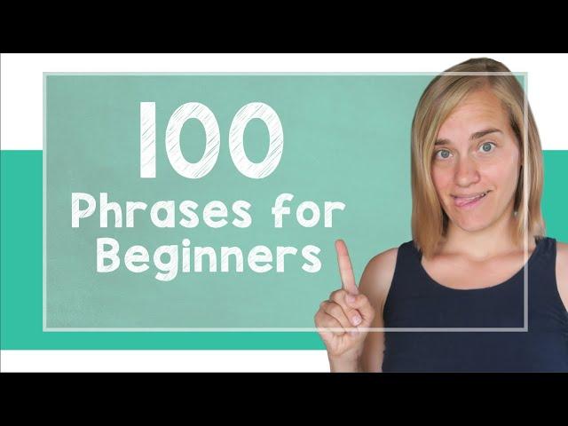 100+ Essential German Phrases for Advanced Beginners - A2 [with Jenny]