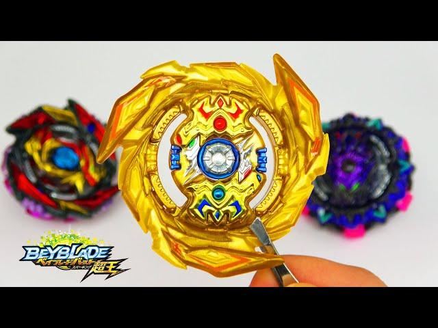 NEW BRAVE SOLOMON + METAL CHIP CORE! HEAVIEST SPARKING Beyblade Burst Surge Sparking ベイブレードバースト超王