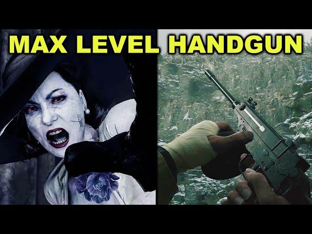 Resident Evil Village - MAX LEVEL HANDGUN VS Bosses Gameplay