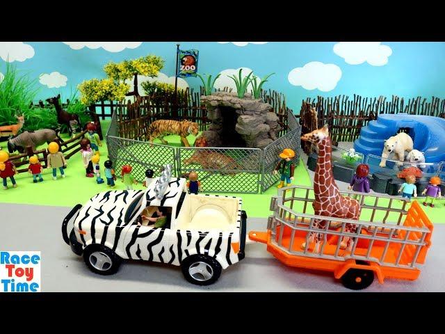 Zoo Wild Animals Toys Fun For Kids - Learn Animal Names