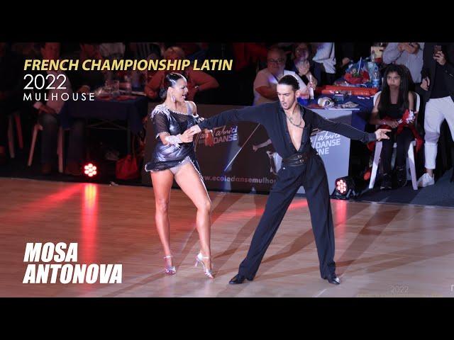 Antonio Mosa - Mihaela Antonova | 2022 French Championship Latin | Adult LAT - solo C