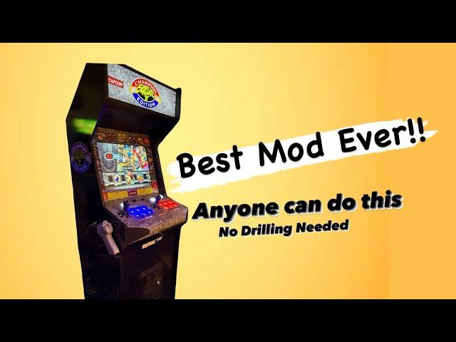 Anyone Can Do This Arcade1up Mod! Easiest Tutorial Anywhere. 2024