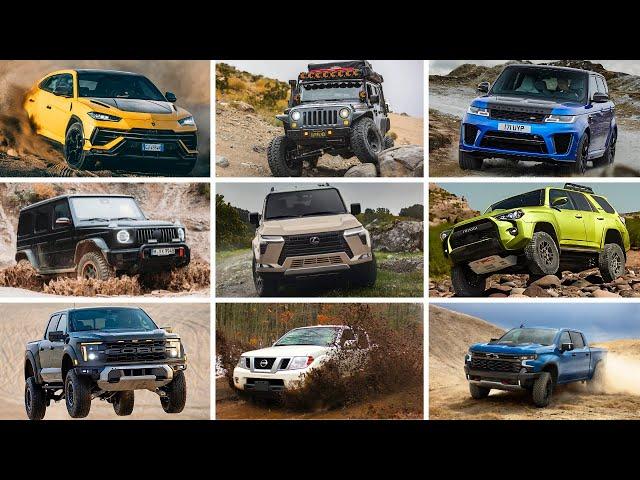 OFF ROAD Of Most Famous Car Brands In The World!