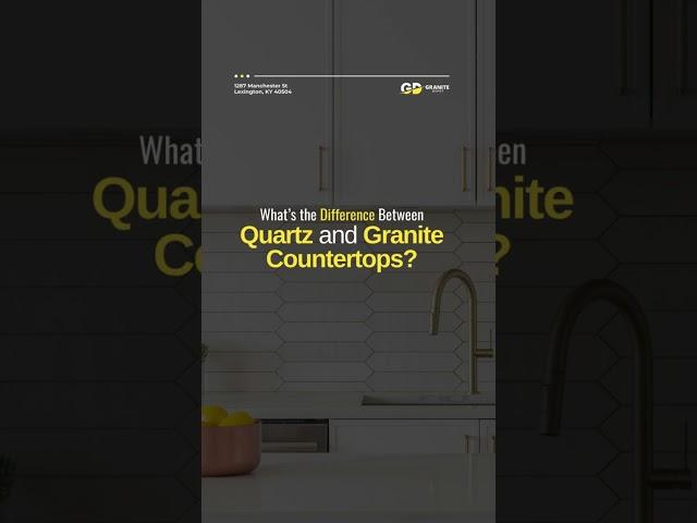 What's the Difference Between Quartz and Granite Countertops?