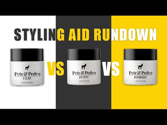 How To Pick The Best Hair Product: Putty vs Clay vs Pomade - Choosing The Right Men's Hair Style Aid