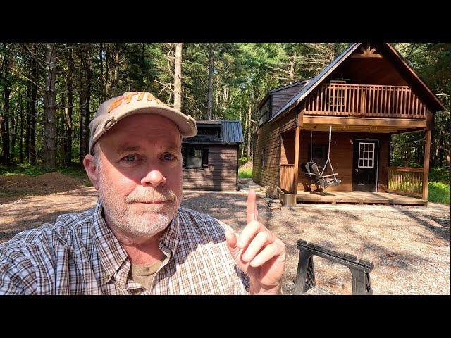 Special Delivery to the Cabin, Pond Fills in an Hour