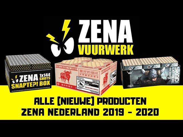Zena Vuurwerk Nederland - Alle (nieuwe) producten - 2019 - 2020