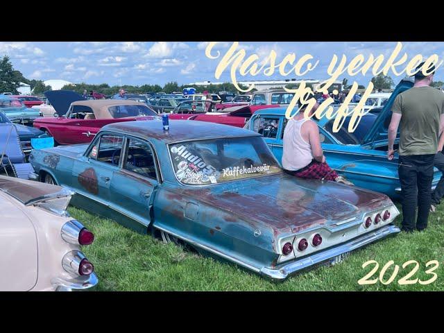 Nasco Yankee Crusing i Falköping 29 juli 2023 Del 1 fältet (4K)