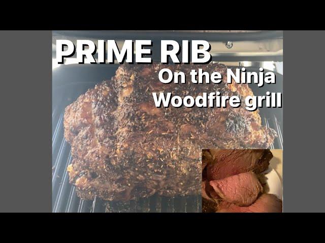 Ninja Woodfire grill Perfect Prime Rib