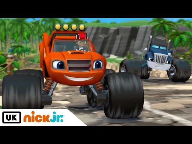 Blaze and the Monster Machines | Dragon Island Duel | Nick Jr. UK