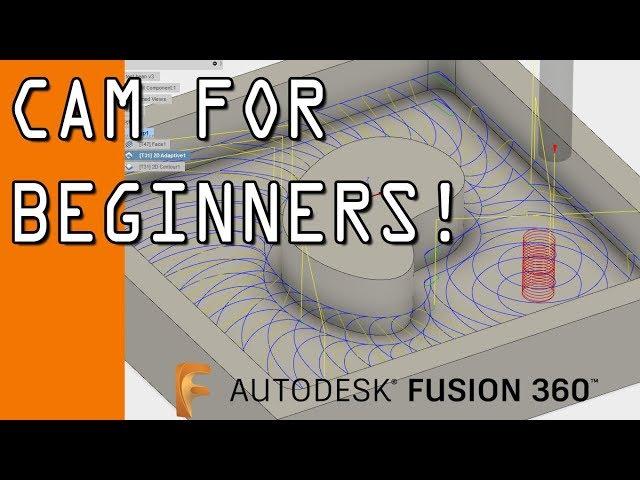 Fusion 360 CAM Tutorial for Beginners! FF102