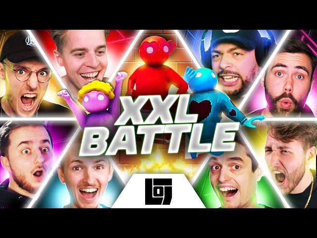 LOGS6 | #1 GANG BEASTS met ALLE LEGENDS | XXL BATTLE