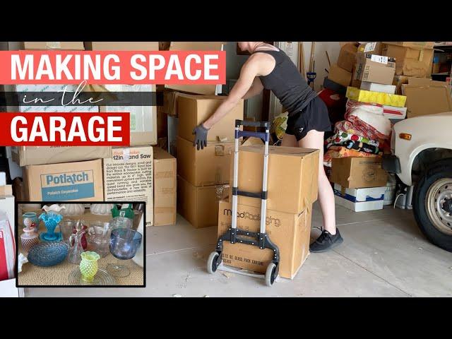 Day 67 - The Final Boxes in the Garage + Unpacking the Glassware