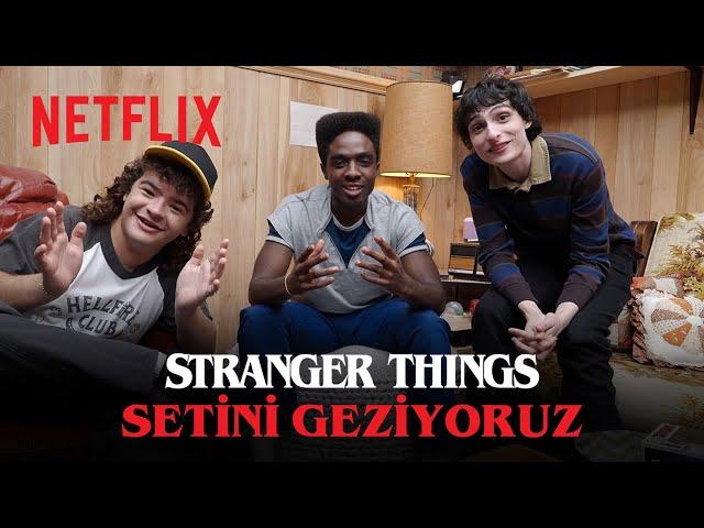 Stranger Things 5 | Hayranlarla Set Turu | Netflix