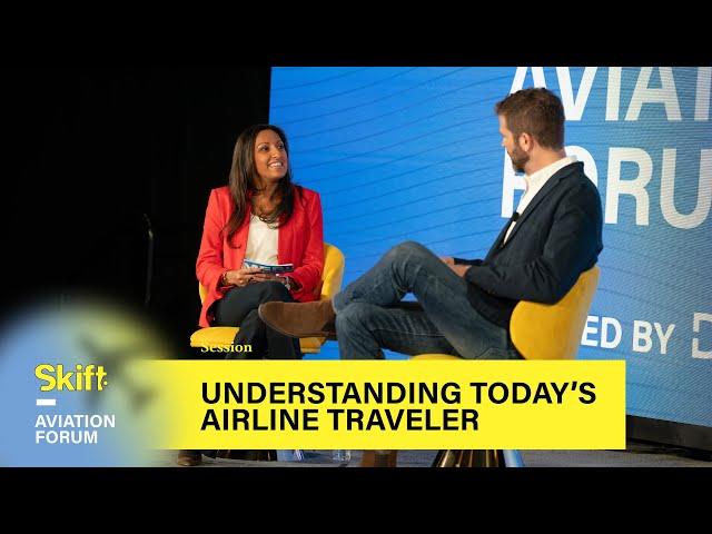 American Express Travel VP at Skift Aviation Forum 2023