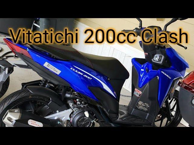 Check out the Vitacci 200cc Clash EFI