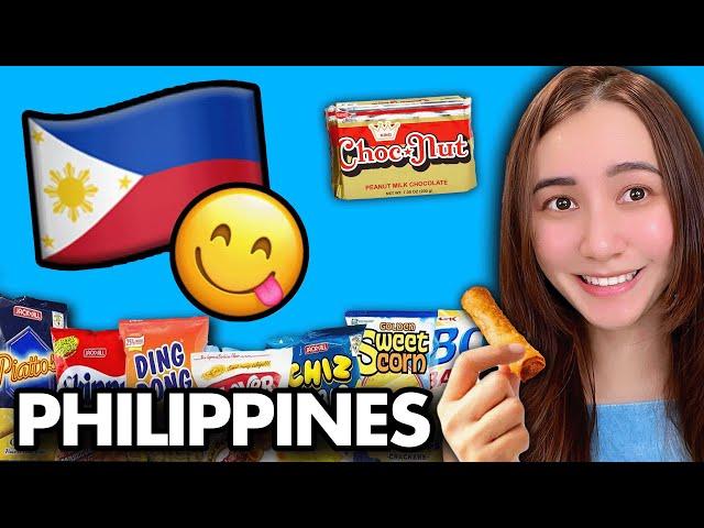 Trying Food From The Philippines 