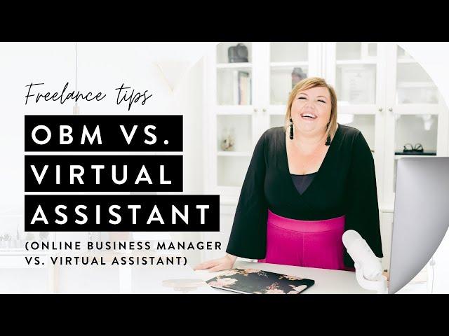 Online Business Manager vs Virtual Assistant (WORK FROM HOME!)