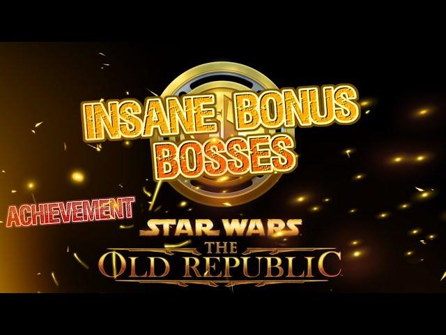 SWTOR: Insane Bonus Bosses in Master Mode Flaspoints.