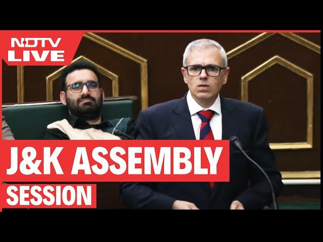 Jammu Kashmir News | J&K Assembly Session I Omar Abdullah LIVE | CM Omar Abdullah | Kashmir News