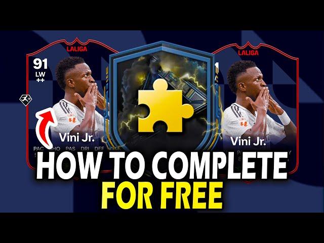 How to Complete 91 POTM Vinicius Junior SBC for FREE in FC 25 Ultimate Team