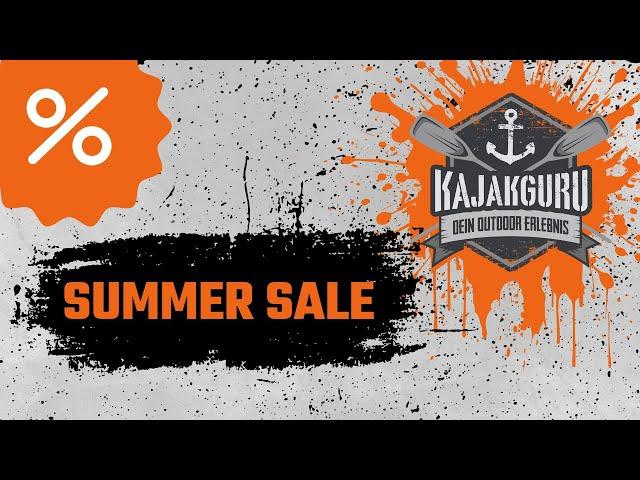 Summer Sale, Schnäppchen bei Kajakguru. bis zu 50% Rabatt! Kajaks, Kanus, Zubehör