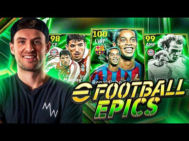 Testing out eFootball Epics (Ronaldinho, Hoeneß, Makaay)