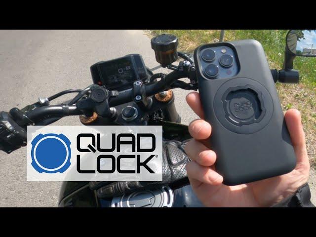 Quad Lock – обзор крепления телефона для мотоцикла