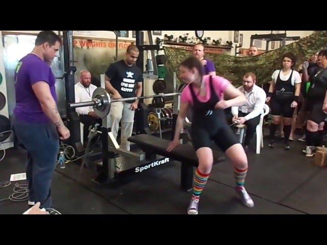 Kelly Matthews - 50kg Bench Opener
