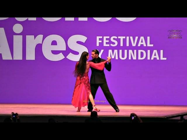 3er puesto tango escenario Mundial de Tango 2024 Jesus Taborda Carla Dominguez #tangoba