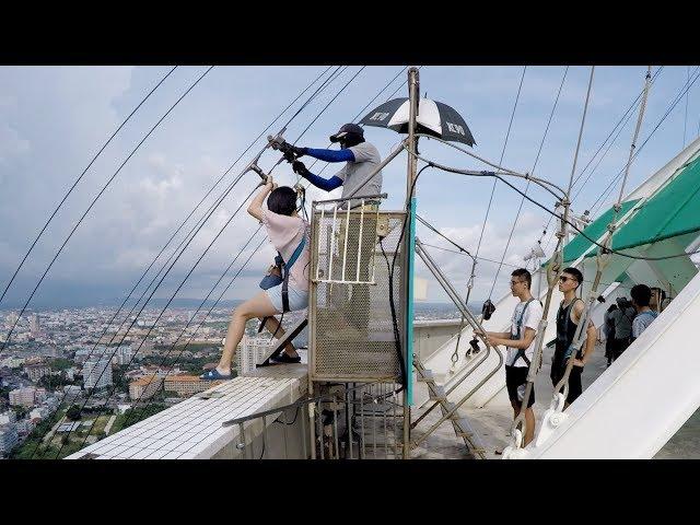 おっさんの一人旅 VIETNAM-54 タイ、ラオス、ベトナム旅行 タワージャンプとメイの付き添い