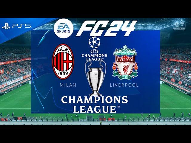 FC 24 AC Milan vs Liverpool | Champions League 2024/25 | PS5