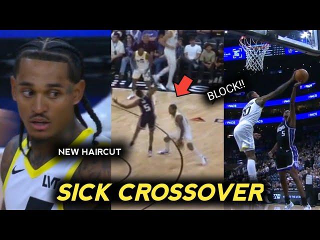 Jordan Clarkson Pinadikit ang Paa ng Bantay, Sick Crossover Move | Highlights