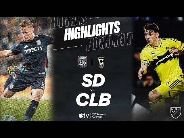 San Diego FC vs. Columbus Crew | Full Match Highlights