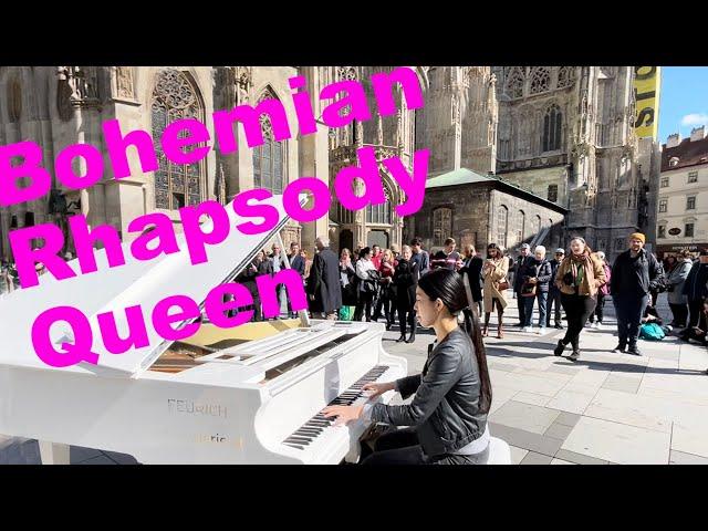 Mesmerizing Street Piano Rendition Of Queen's "bohemian Rhapsody" By YUKI PIANO