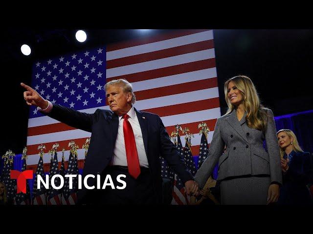 Trump, presidente electo: siga nuestra cobertura electoral