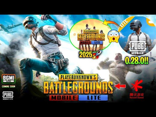 Pubg Lite New 0.28.0 Tencent Back Update 2025 | Pubg Mobile Lite 0.28.0 Comeback Update 2025 