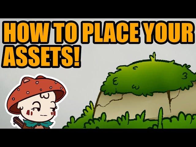 Beginner 2D Game Art - How to Place your Assets