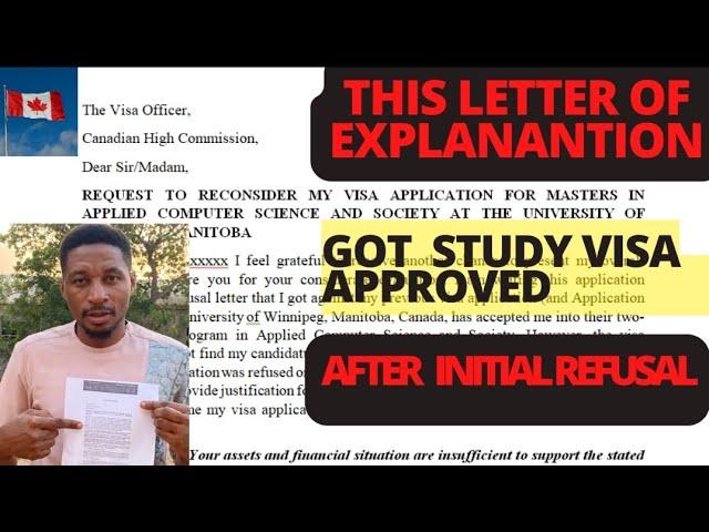 HOW TO WRITE A PERFECT LOE FOR CANADA STUDY PERMIT REAPPLICATION