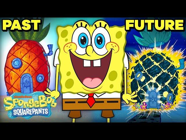 The COMPLETE SpongeBob House Timeline!  | SpongeBob