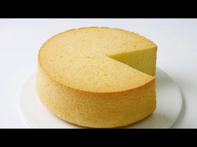 Butter Chiffon Cake is soft and delicate with rich milk flavor