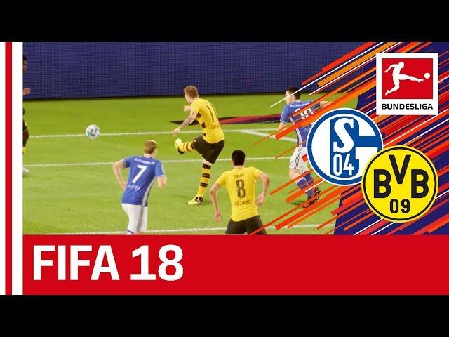 Schalke vs Dortmund - FIFA 18 Prediction with EA Sports