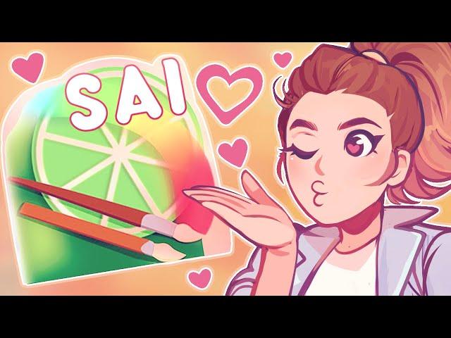 SAI vs Photoshop | Why I love Paint Tool SAI 